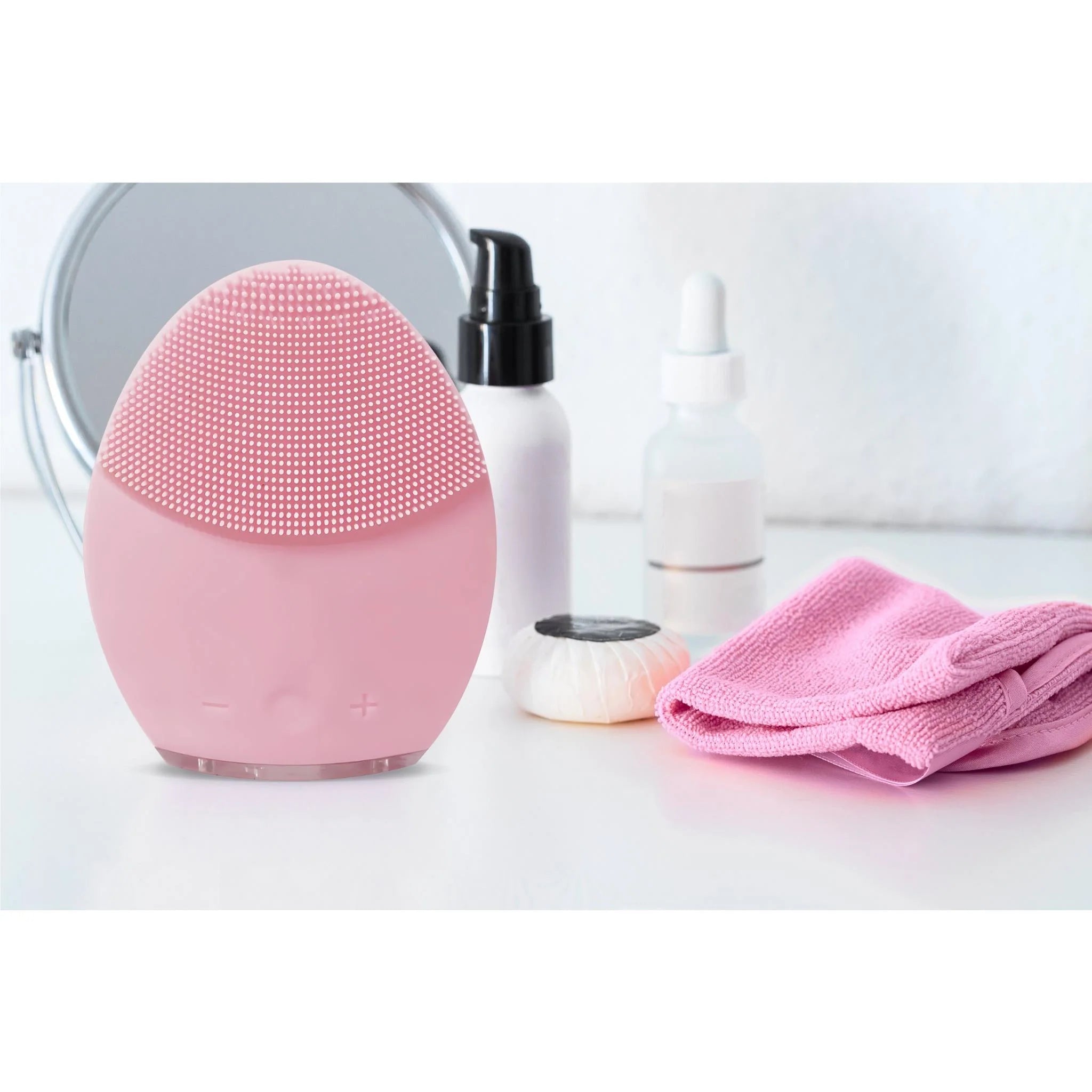 Wellcare Vibrating Facial Brush Pink