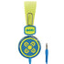 Moki Kids Safe Headphones Yellow and Blue