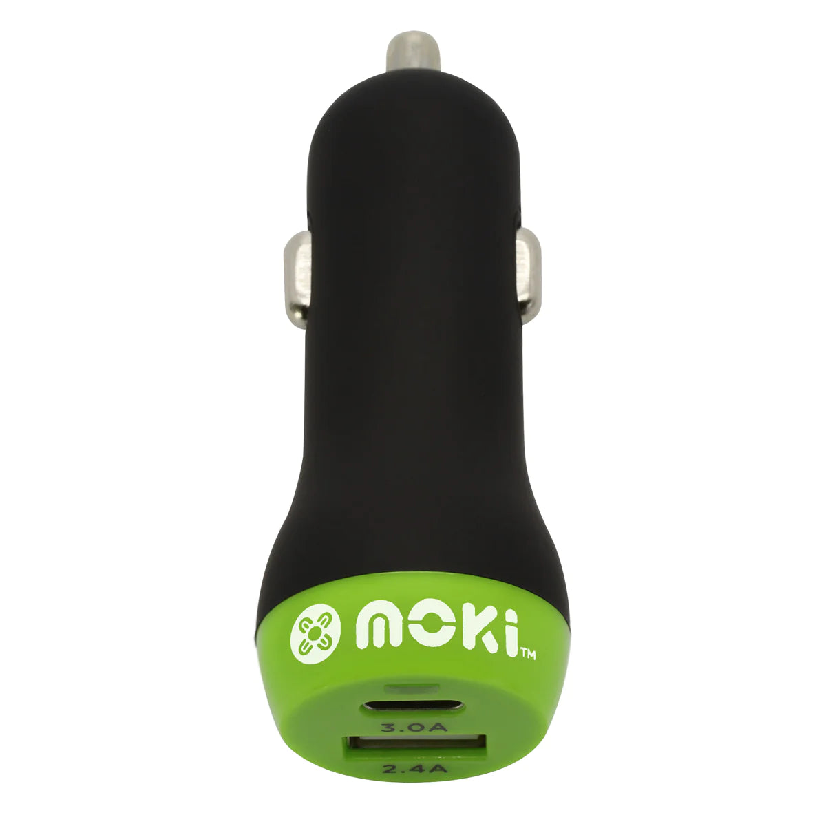 Moki Car Charger Plus USB Type-C Rapid Charger