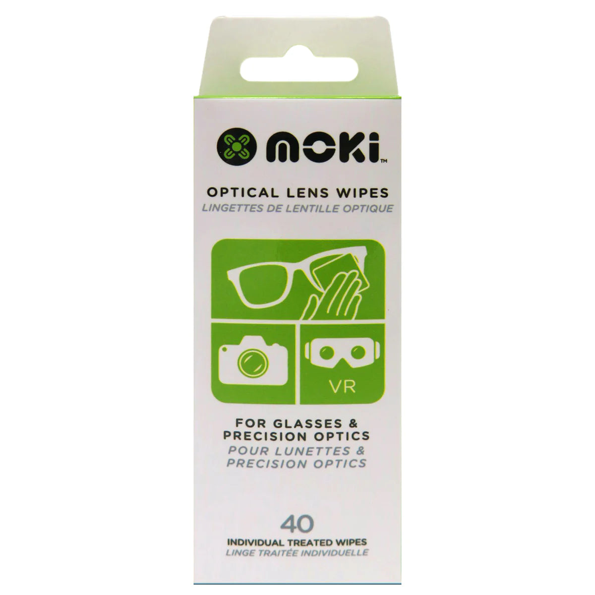 Moki Optical Lens Wipes 40 pack