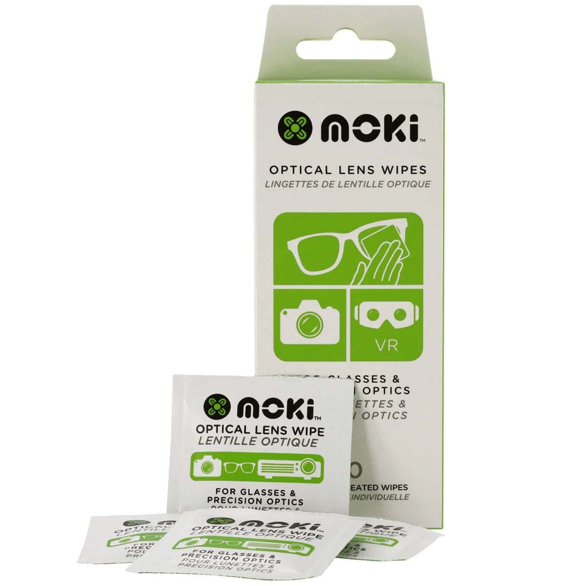 Moki Optical Lens Wipes 40 pack