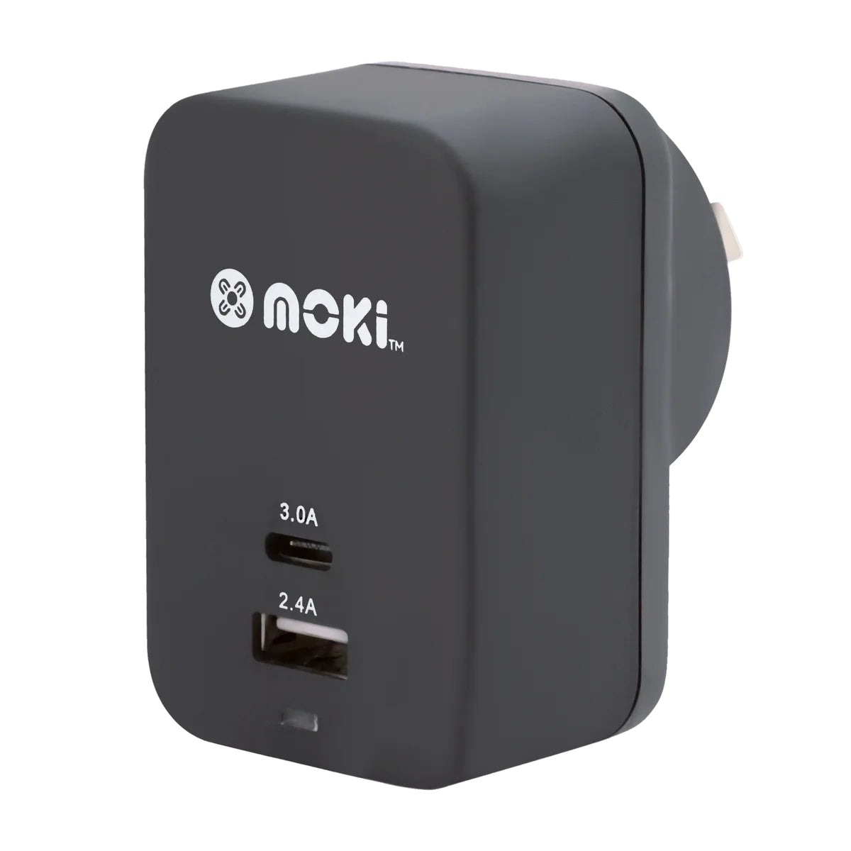 Moki Wall Charger Plus USB Type-C Rapid Charger