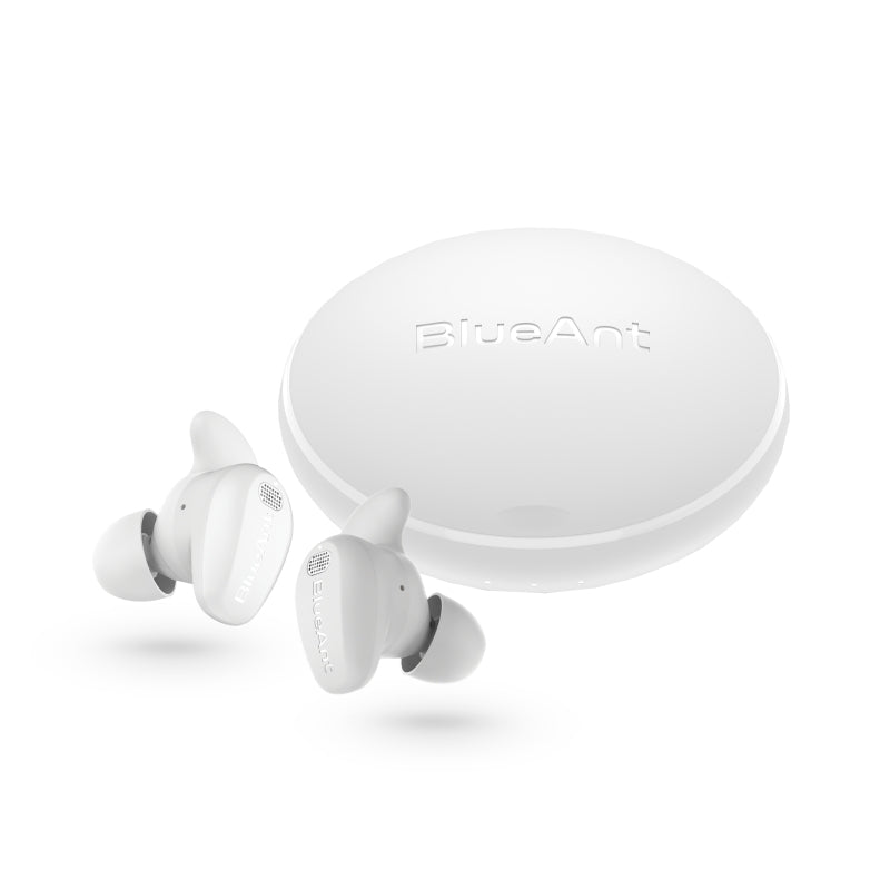 BlueAnt Pump Air EPIC True Wireless Earbuds White