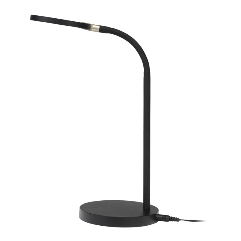 Brilliant Laine Flexible LED Task Touch Lamp Black