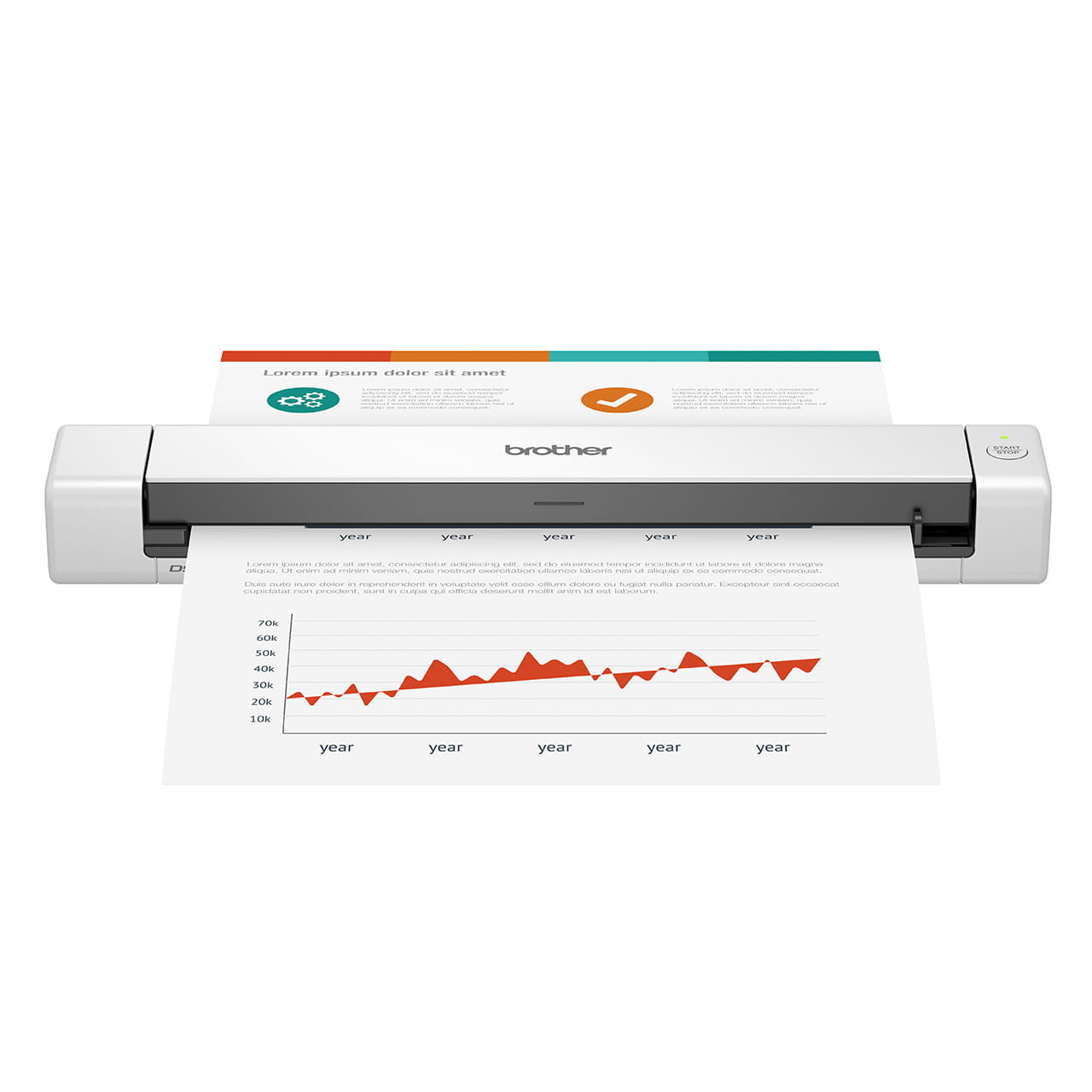 Brother DS640 Portable Document Scanner
