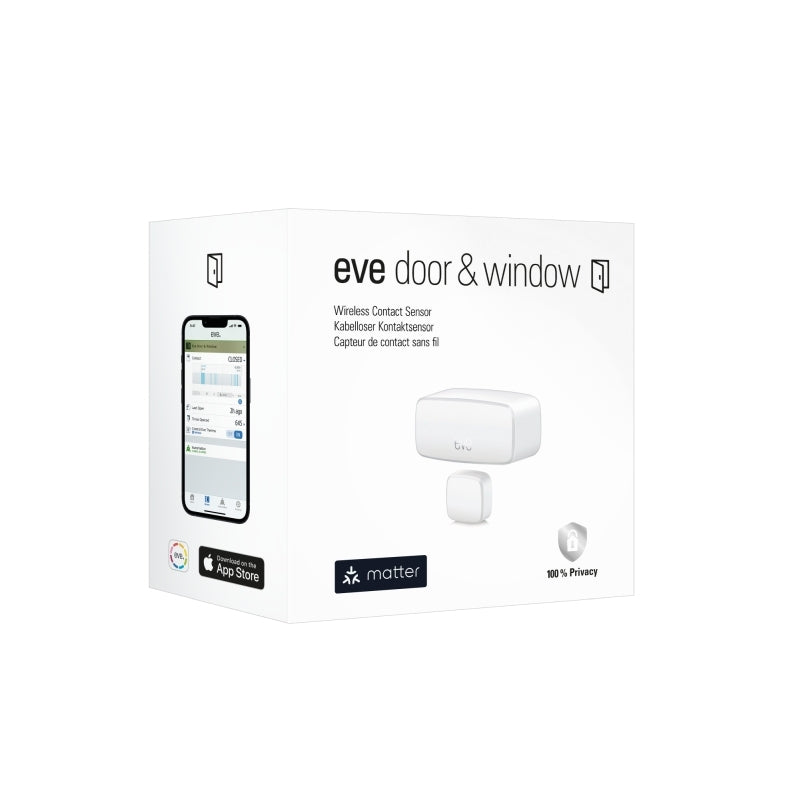 Eve Door Window Wireless Contact Sensor - Matter Thread