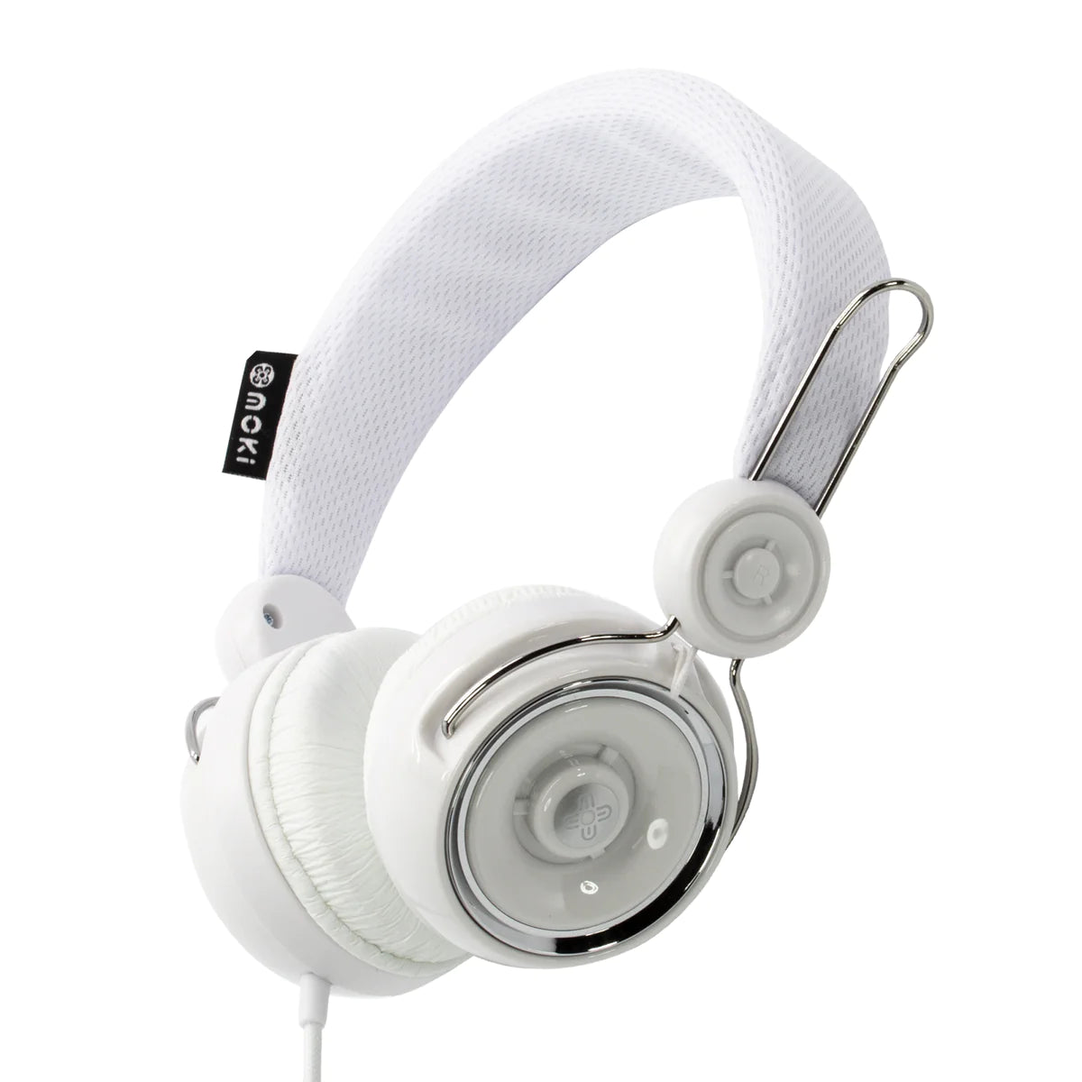 Moki Life Drops Wired Headphones White