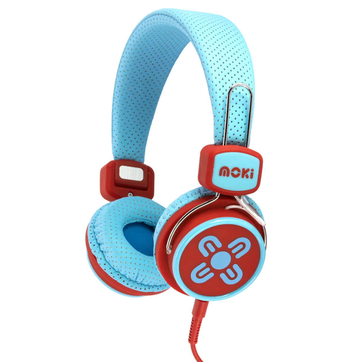 Moki Kids Safe Headphones Blue and Red