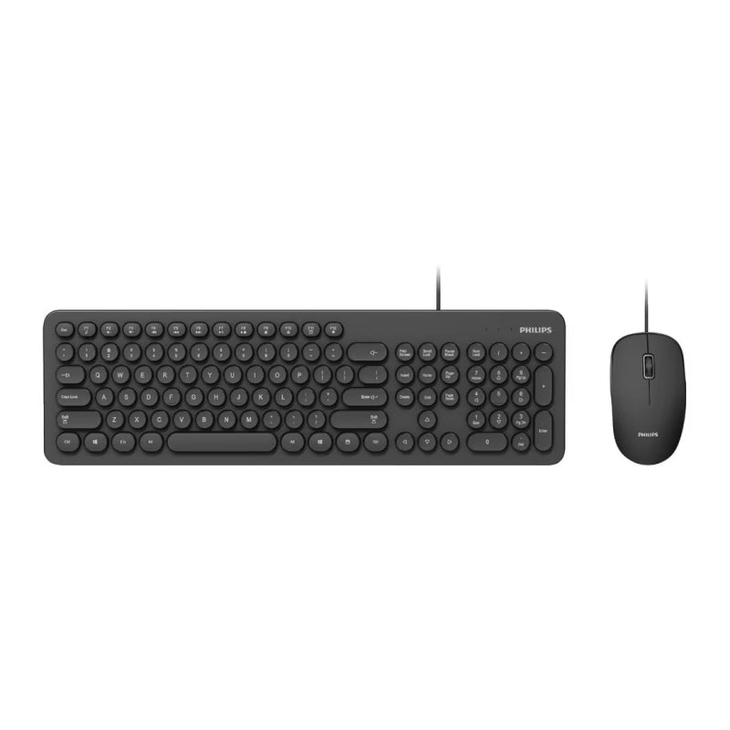Philips SPT6334 Wired Keyboard & Mouse