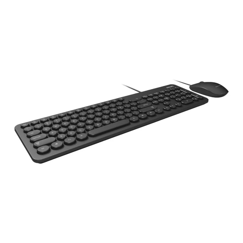 Philips SPT6334 Wired Keyboard & Mouse