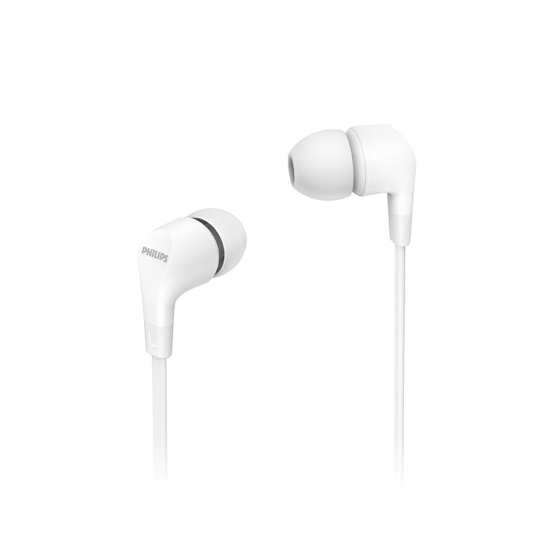 Philips TAE1105WT/00 Wired Earbuds Gel White