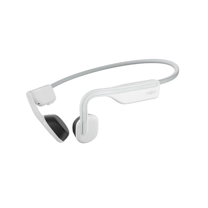 Shokz OpenMove Sports Bluetooth Headphones-White