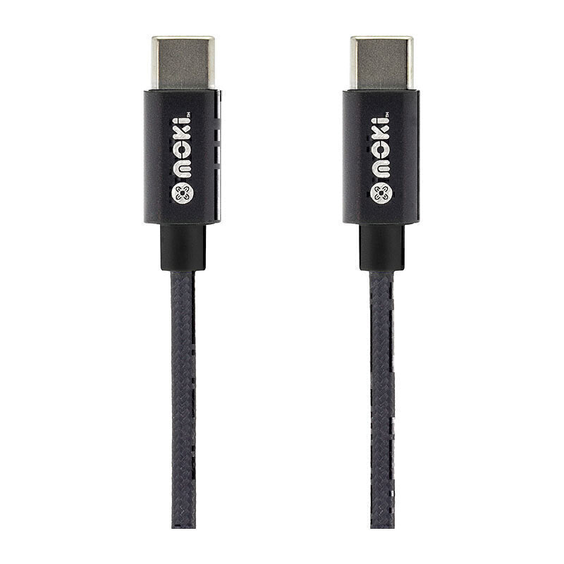 Moki Type-C to Type-C Braided SynCharge Cable 90cm