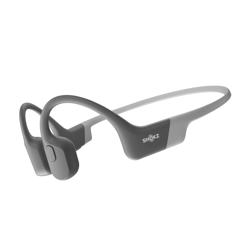 Shokz OpenRun Bone Conduction Sports Bluetooth Headphones-Grey