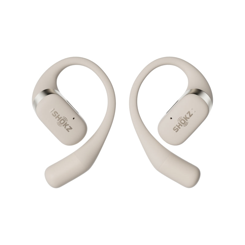 Shokz OpenFit Open Ear True Wireless Earbuds-Beige