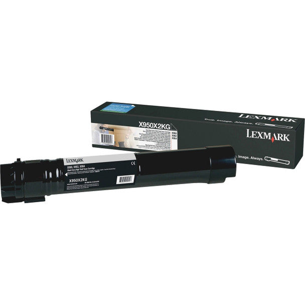 Lexmark X950X2KG Extra High Yield Black Toner Cartridge