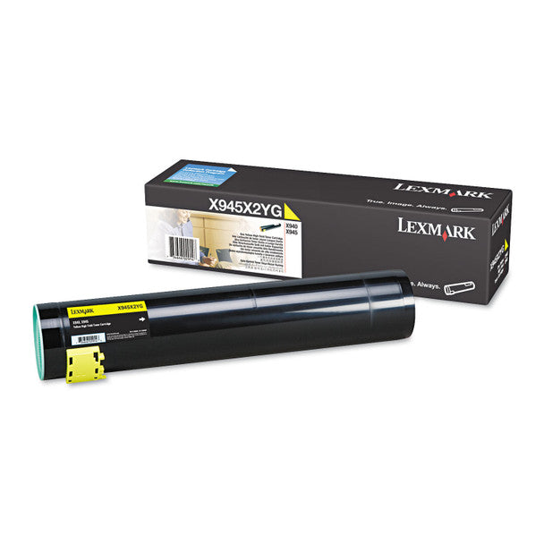 Lexmark X945X2YG Extra High Yield Yellow Toner Cartridge