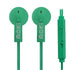 Moki Noise Isolation Earbuds with Microphone Green