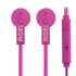 Moki Noise Isolation Earbuds with Microphone Pink