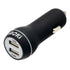 Moki Dual USB Car Charger Black