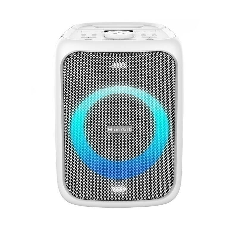 BlueAnt X5 Portable Bluetooth Party Speaker - White