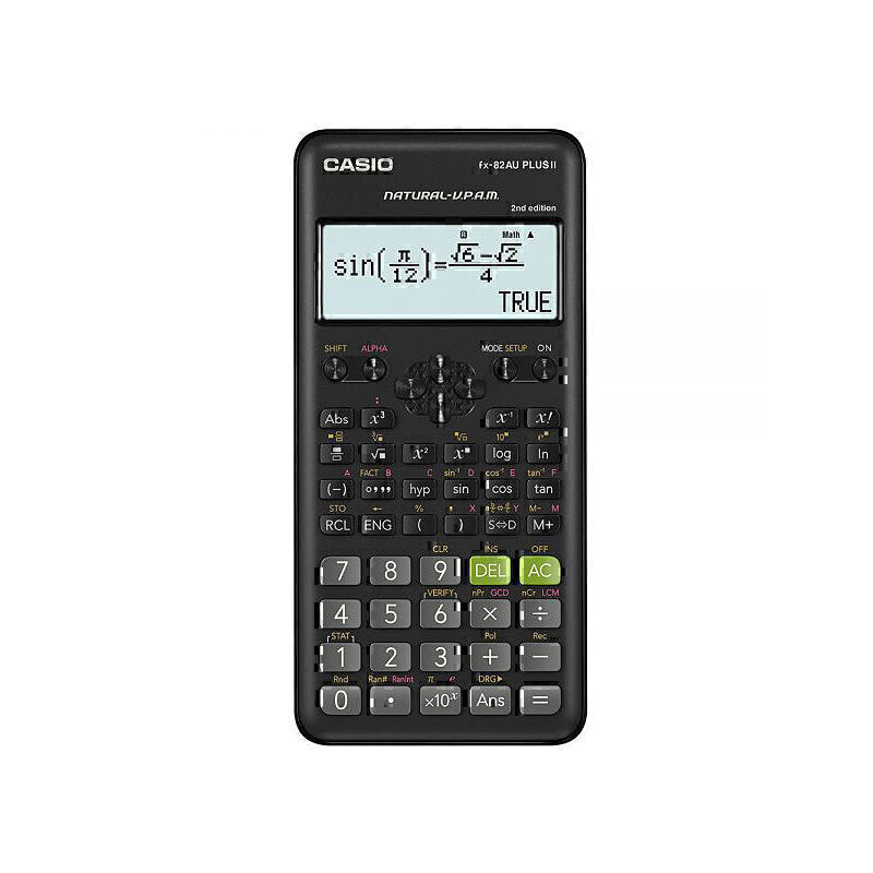 Casio FX82AU PLUSII Scientific Calculator 2nd Ed