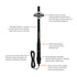 EcoXgear UHF Heavy Duty Radome 2.3dBi Antenna