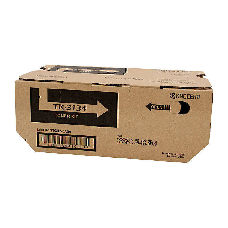 Kyocera TK3134 15.5K Yield Black Toner Kit