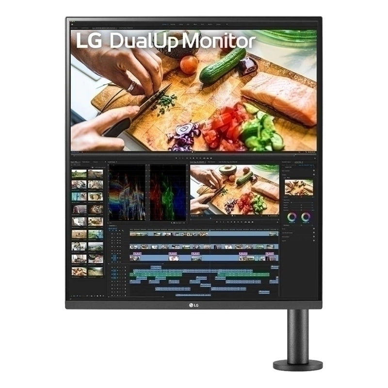 LG 28" 28MQ780B SDQHD Nano IPS DualUp Ergo Monitor