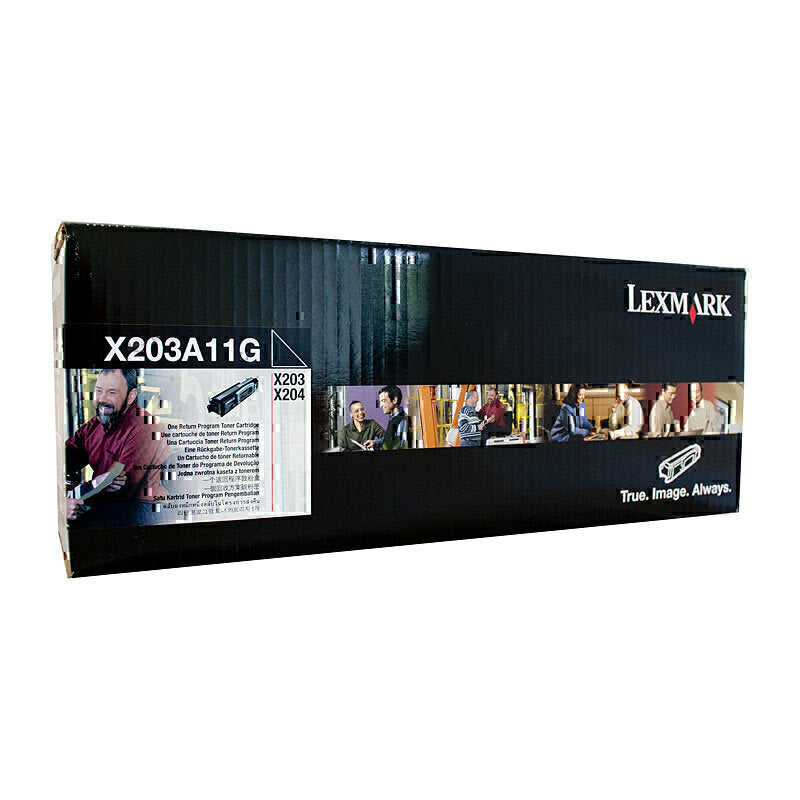 Lexmark X203A11G Standard Yield Black Toner Cartridge