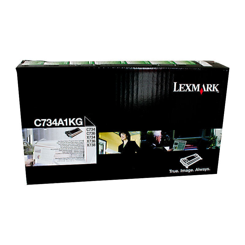 Lexmark C734 Standard Yield Black Toner Cartridge