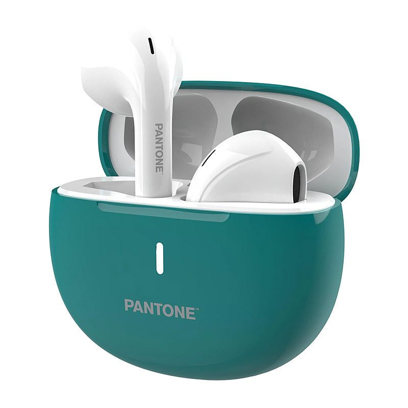 Pantone Bluetooth TWS In-Ear Headphones Green & White