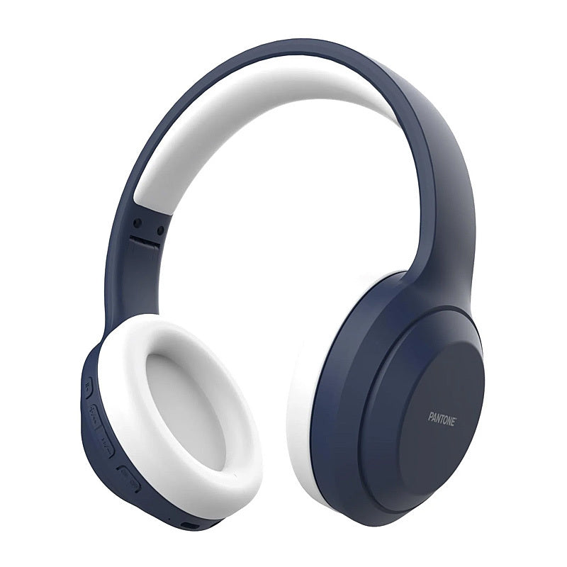 Pantone Bluetooth Over-Ear Wireless Headphone Navy