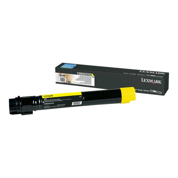 Lexmark C950X2YG Extra High Yield Yellow Toner Cartridge