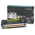 Lexmark C734 Standard Yield Yellow Toner Cartridge