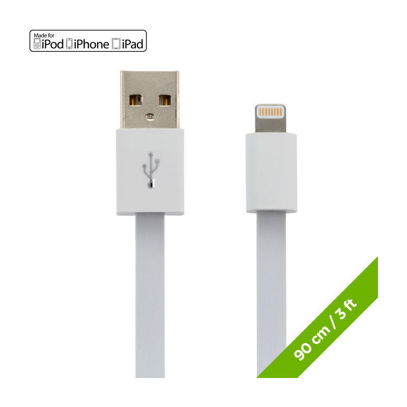 Moki Lighting to USB SynCharge Cable 90cm